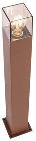 Lampă de podea industrială pentru exterior maro ruginiu 70 cm IP44 - Denmark