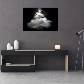 Tablou cu floare de lotus (90x60 cm)