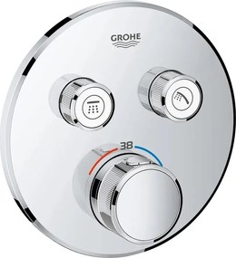 Baterie dus Grohe Grohtherm SmartControl crom lucios fara corp ingropat