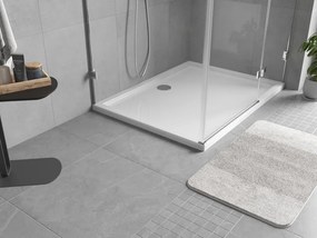Mexen Flow cadă de duș dreptunghiulară slim 95 x 90 cm, alb lucios - 46R109095