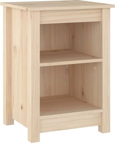 vidaXL Noptieră, 40x35x55 cm, lemn masiv de pin