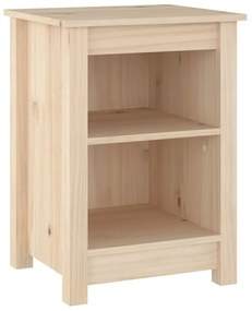820956 vidaXL Noptieră, 40x35x55 cm, lemn masiv de pin