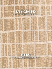 Covor pentru exterior și interior crem/în culoare naturală rotund ø 160 cm Haringey Crouch – Ted Baker