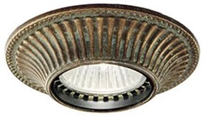 Spot incastrabil cu aspect antique brass diametru 10cm MINI 208.07.OO