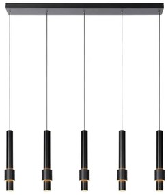 Lustră LED dimabilă pe cablu Lucide 24402/30/30 MARGARY 5xLED/4,2W/230V negru