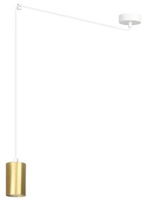 Pendul Traker 1 Wh/Gold 527/1 Emibig Lighting, Modern, Gu10, Polonia