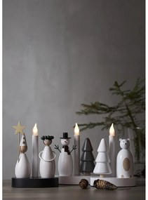 Decorațiune luminoasă de Crăciun albă Christmas Joy – Star Trading