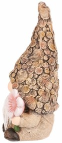 Decorațiuni de grădină Elf floare, 11 x 9 x 21 cm,poliresină