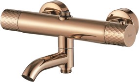 Coloana de dus cu termostat Lungo Diamond Copper