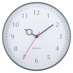 Karlsson 5992GR ceas de perete design verde,diametru 30 cm