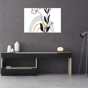 Tablou - Flori într-o vază N⁰1 (90x60 cm)