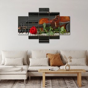 Tablou- Amintire de muzicean (150x105 cm)