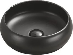 Mexen Lola chiuvetă deasupra blatului 36 x 36 cm, negru mat - 22213685
