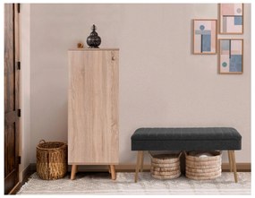 Mobilier Hol Beside 1 (stejar sonoma + antracit) . 1093983