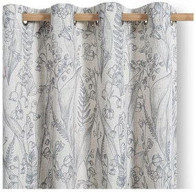 Draperie gri deschis 135x250 cm Selvetia – Restilo