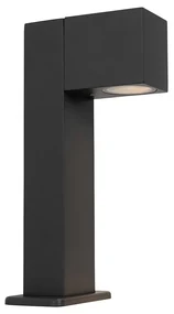 Lampă de podea industrială pentru exterior gri închis 30 cm IP44 - Baleno