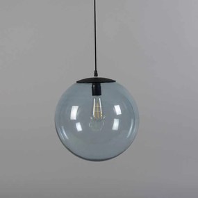 Lampă suspendată Art Deco gri 35 cm - Pallon