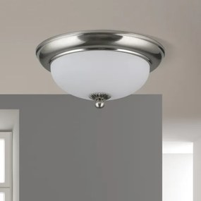 Orion - Plafonieră EMPIRA, 2 x E14, 40 W, 230 V, Ø 26,5 cm, crom mat