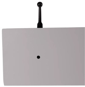 Cuier de perete RAMAN, gri