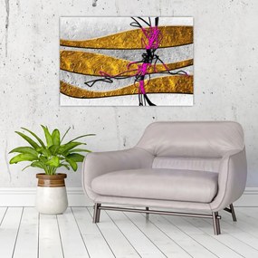 Tablou cu abstracție (90x60 cm)