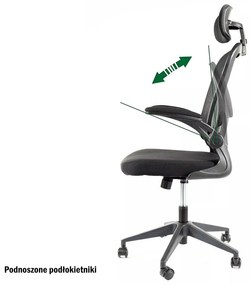 Scaun de birou Q-060 negru
