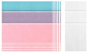 Batiste din bumbac pentru femei ELEKTRA, 6 buc Mix 35 x 35 cm În cutie cadou 6 buc