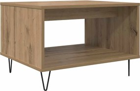 vidaXL Masă de cafea stejar artizanal 60 x 50 x 40 cm Lemn compozit