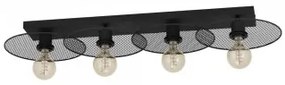 Plafoniera vintage 4 becuri E27 IKESTON 43729 EGLO