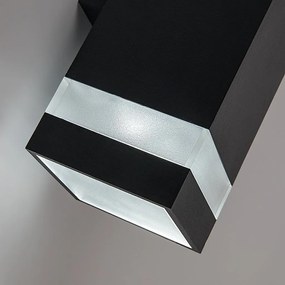 Aplica LED CCT perete exterior IP65 Urfa Line antracit