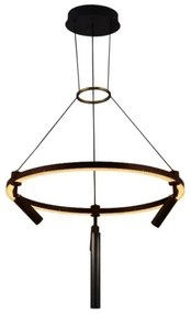 Lustră LED dimabilă pe cablu LED/85W/230V 3000-6500K + telecomandă