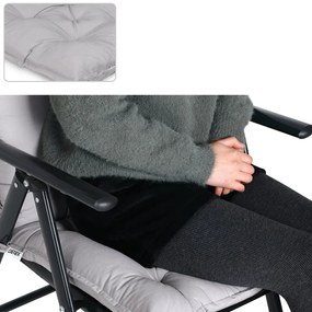Deuba Set 2 perne 116x57x7cm - gri