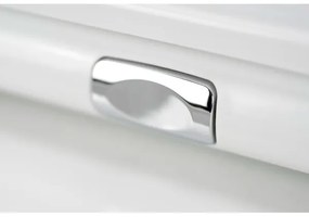 Deante CDJD6RPS - Vas WC pe pardoseală cu capac JASMIN, ceramică/alb