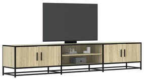 vidaXL Dulap TV, stejar sonoma, 210x35x41 cm, lemn prelucrat
