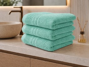 Prosop CLASSIC COLOR 70 x 140 cm mentol, 100% bumbac