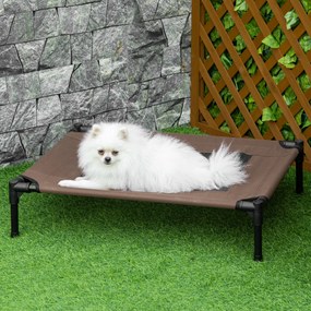 PawHut Pat pentru caine pisica pat de tabara mare confort pe picioare material Oxford textilenă micro-perforată | Aosom Romania