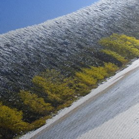 Tablou - munții înzăpeziți iarna (120x50 cm)