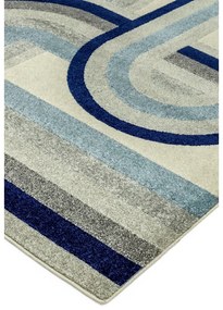 Covor albastru prăfuit 120x170 cm Nova Retro Blue – Asiatic Carpets