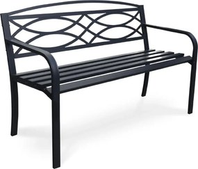 Banca de gradina Renzo, neagra