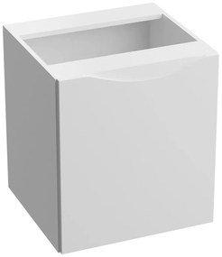 Dulap coloana mediu suspendat Rune Asger 1 sertar 51 cm alb lucios
