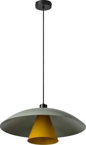 Osram - Pendul pe cablu DECOR FLYING MUSHROOM, 1x E27/25W/230V, Ø 50 cm, verde