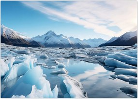 Tablou - Formațiuni glaciare (70x50 cm)