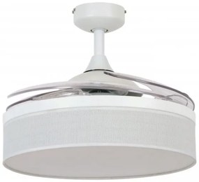 Ventilator LED de tavan FANAWAY 511030 FRASER 3xE27/20W/230V alb + telecomandă