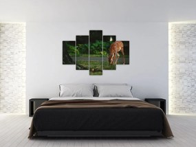 Tablou cu pui de cerb (150x105 cm)