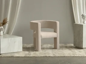 Fotoliu design bej ALPAH B