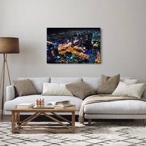 Tablou cu oraș nocturn (90x60 cm)