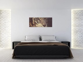 Tablou cu tigrul (120x50 cm)