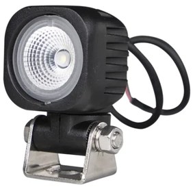 Proiector LED auto BLACK LED/10W/10-30V IP69 5700K unghiular