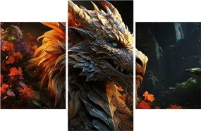 Tablou - Dragon (90x60 cm)