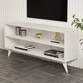 Set mobilier pentru living Prestige, Pako World, Alb, 120x29x50 cm