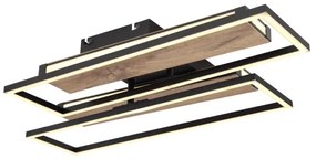 Globo 67299D1 - Plafonieră LED COLLI, 48W, 230V, maro/negru